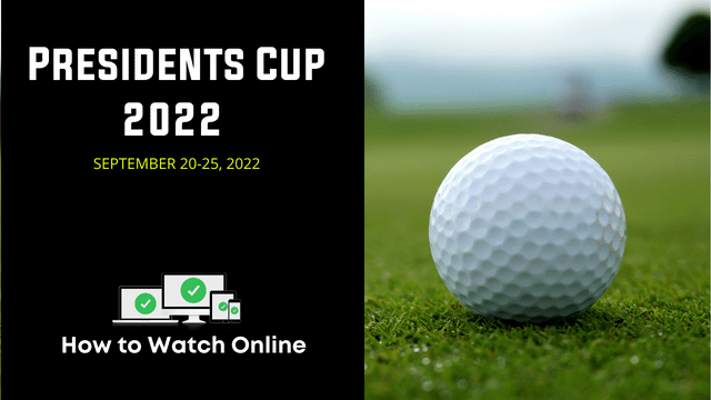 Presidents Cup Golf 2022 Live